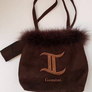 NWT Gemini boho style shoulder bag with small case